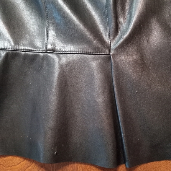 Worthington Women's  Buttery Soft Black Faux Leather Jacket, size 18 - Picture 5 of 11